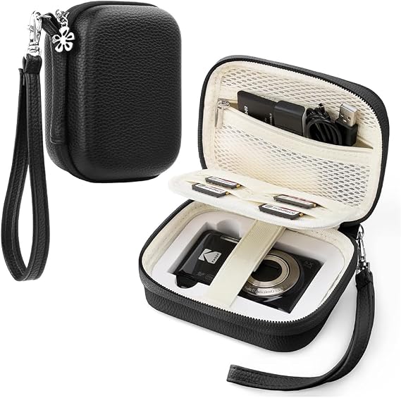 Digital Camera Case for Kodak PIXPRO FZ55/ FZ45/ CAMKORY DC403, Black