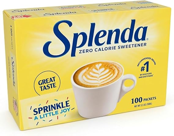 Overseas Direct Elbow Splenda Sweetener Packets, 100 each