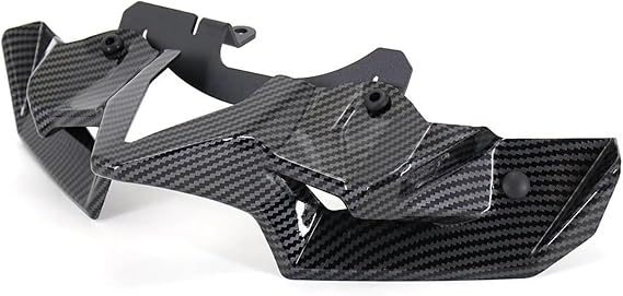 Motorcycle spoiler Front Downforce Spoilers For Kawasaki For Z900 2020 2021 2022 Downforce Naked Frontal Spoilers For Z 900 Accessories Carbon Fiber Look Motorcycle winglet(Carbon Look)