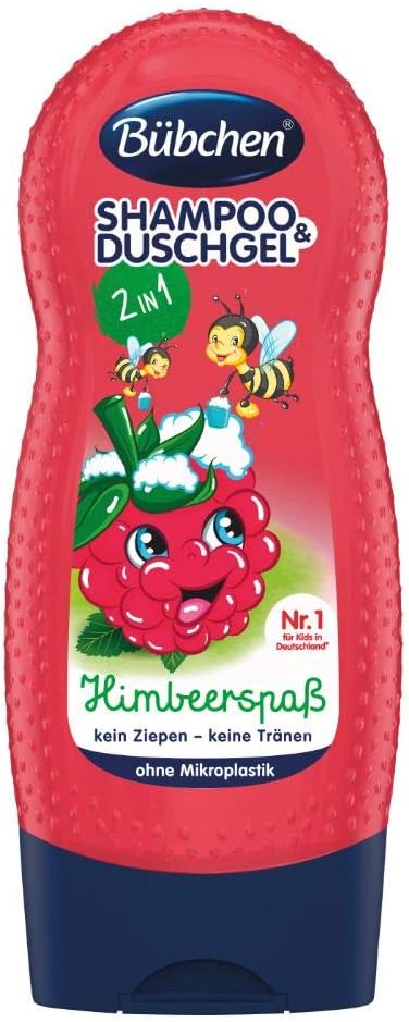 Bübchen Frambuazlı 2'si 1 Arada Çocuk Şampuan & Duş Jeli 230 mL
