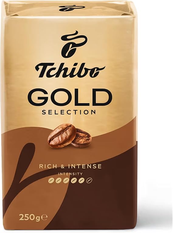 Tchibo Gold Selection Ground Filter Coffee 250 Gram Vacuum Package