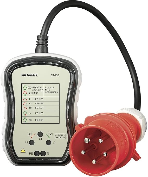 VOLTCRAFT ST-32B socket tester Optical