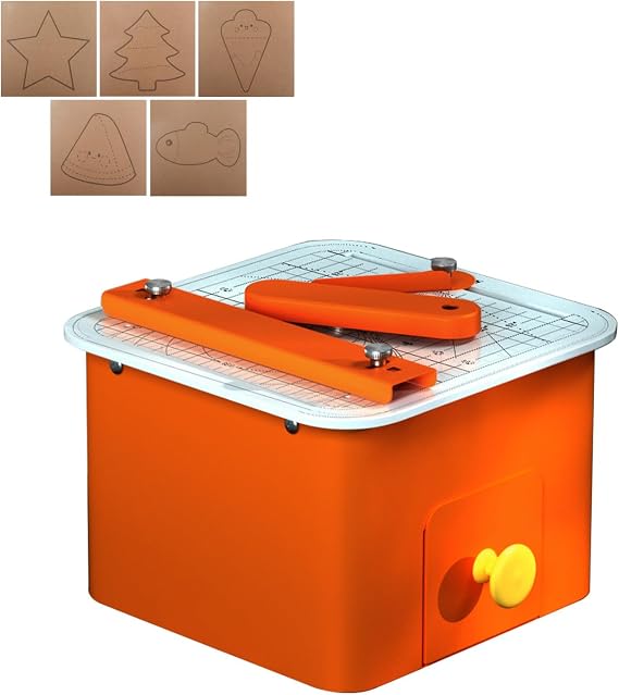Electric Cardboard Cutter - Safe Saw for DIY Crafts, 0-4mm Cutting Thickness, Ideal STEM Tool for Kids Ages 5 and Up