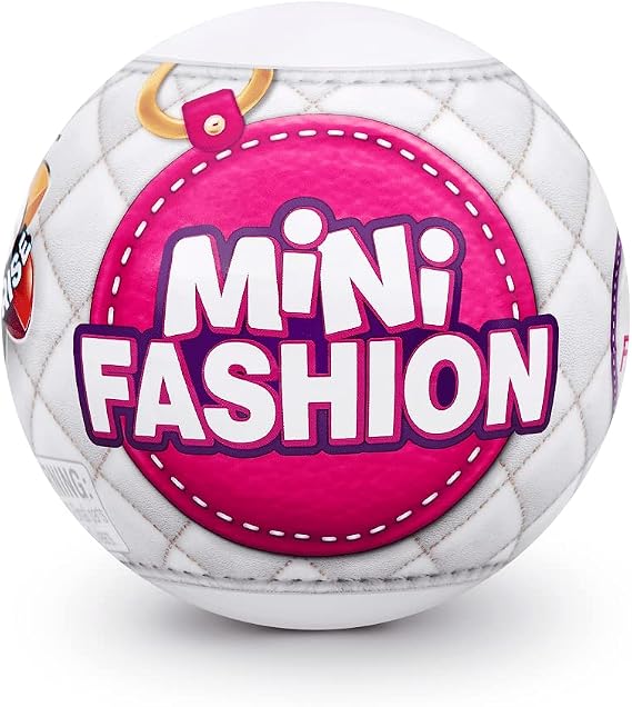 Zuru 5 Surprise Mystery Capsule Real Miniature Collection Mini Fashion Brands Series 1, Small Pieces, Not for Kids Under 3