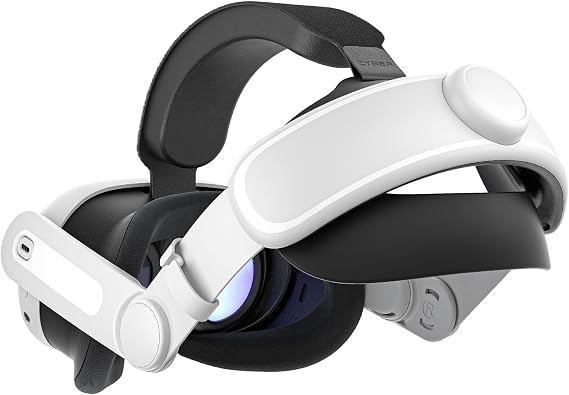 Zybervr Lightweight Adjustable Elite Headband Comfortable Replacement for Meta Quest 3/3S