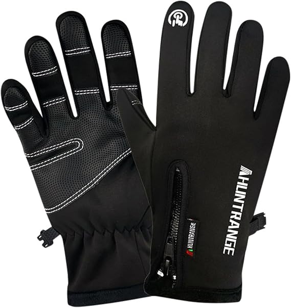 Winter Gloves for Men and Women, Waterproof Cycling Gloves, Cold Proof Thermal Warm Touchscreen Cold Weather Gloves Men Women Non-Slip Elastic for Runing Riding Walking Driving Outdoor Gloves for Men