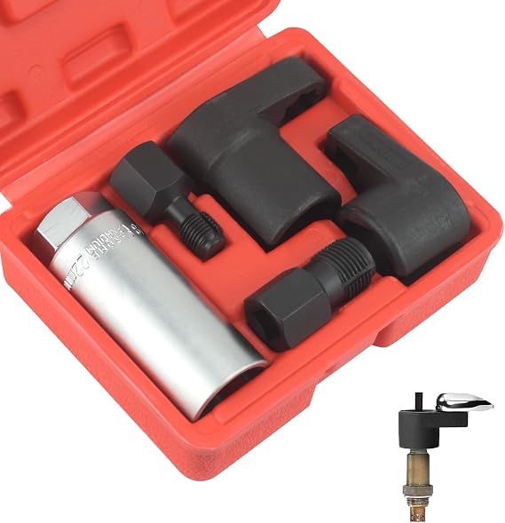 BIGP Lambda Sensor Key Nuts Set Lamda Sensor Tool and Thread Repair Set Car Repair Tool Pack of 5