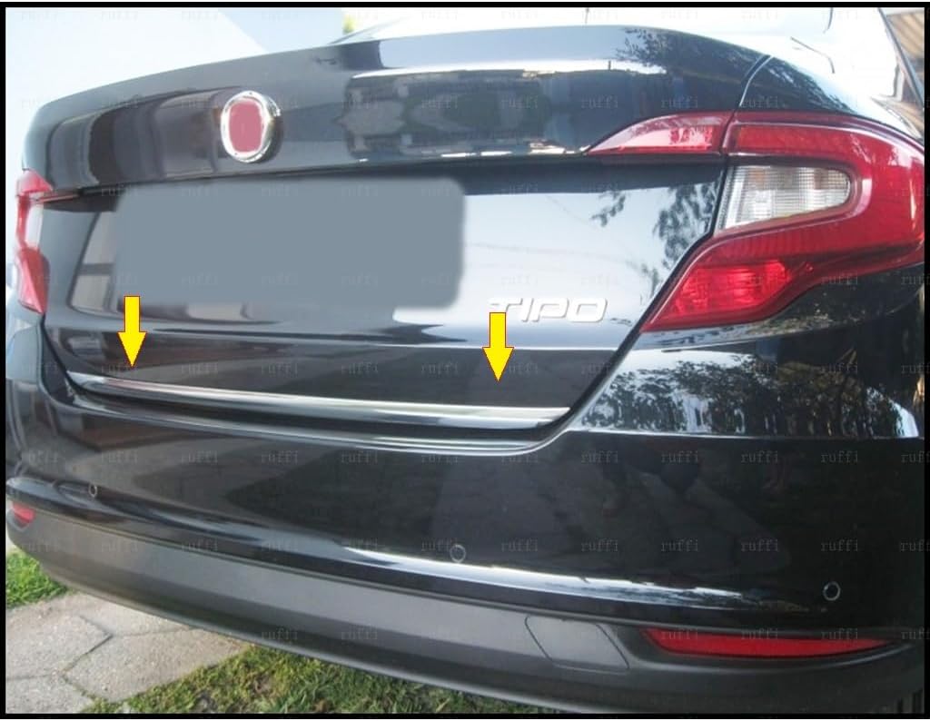 EBAL AUTO ACCESSORY Chrome Luggage Bottom Lath Compatible with P. Steel Fiat Egea Over 2015