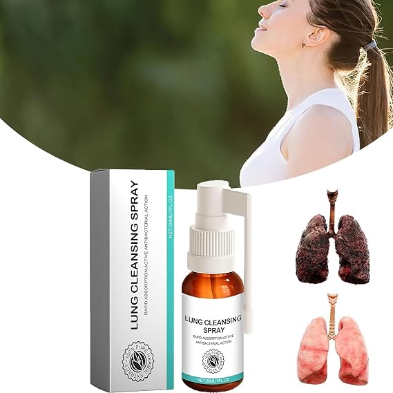 Medilisk Lung Cleansing Spray - Herbal Lung Cleansing Spray, Powerful Lung Support & Cleanse, Spray for Lung Cleanse (1Pcs)