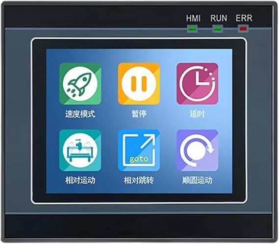 産業オートメーション用の7つのデジタル入力と9つの出力を備えた2.8インチlcdタッチャブルスクリーンコントローラ Lcdプログラマブルコントローラ