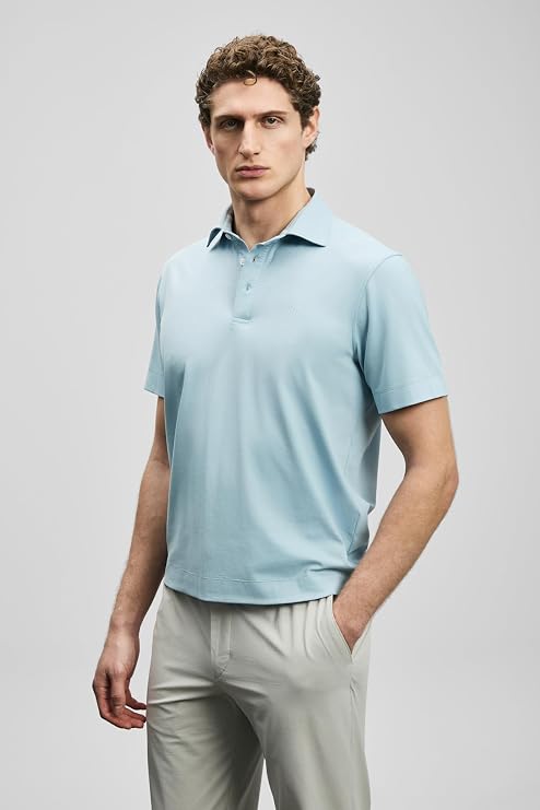 Hudson Smart Erkek Polo Tişört Siyah