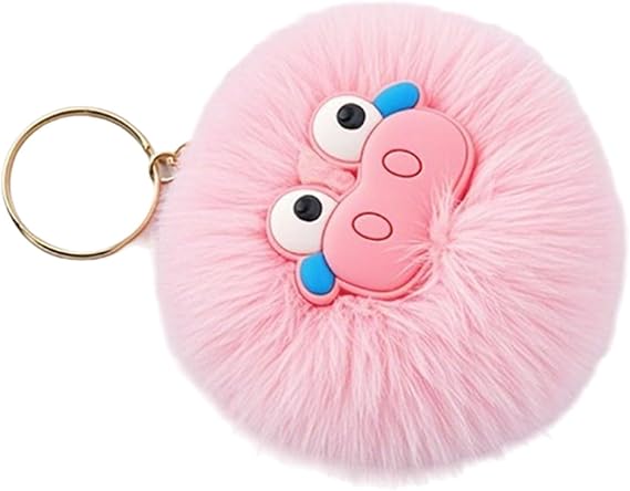 Schlüsselanhänger Motorrad Plüsch Schlüsselanhänger Rugged And Durable Adventure Lovers Keychain Gadget Beschriftbar Karabiner, pale pink