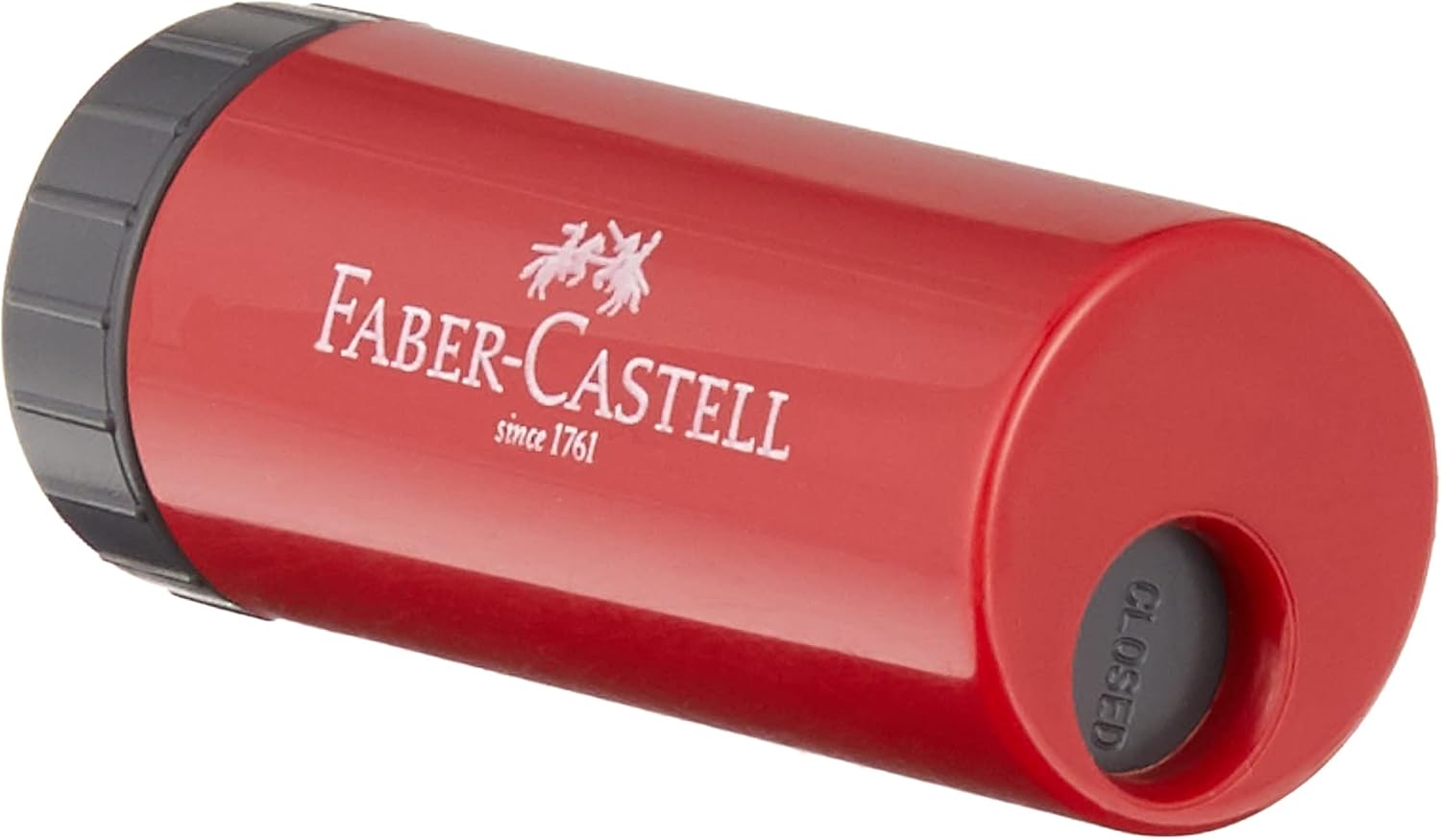 Faber-Castell 183301 - Kalemtıraş Manual Pencil Sharpener, mavi, kırmızı