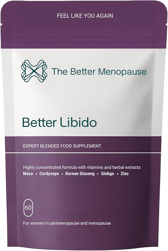 Better Libido Hormonal Support Supplement for Women | Energy, Vitality and Desire Support for Perimenopause & Menopause | One Month Supply