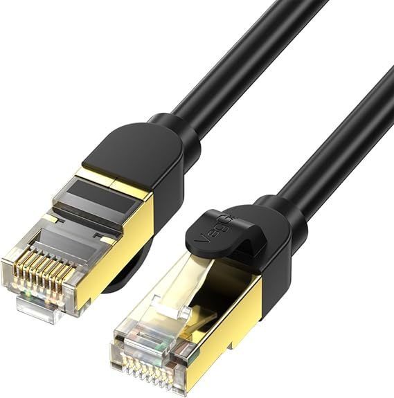 VegGieg CAT8 40Gbps 2000Mhz STP RJ45 Ethernet Kablosu 2 Metre