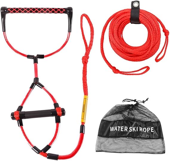 Wakeboard Rope 75FT Floating Handle Water Ski Tow Line