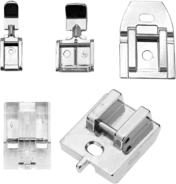 5PCS Zipper Foot for Sewing Machine, Invisible Zipper Foot Accessories