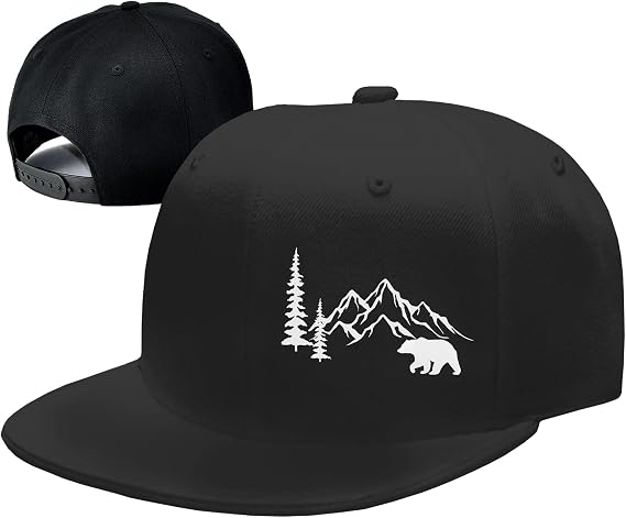 Snapback hat for Men Flat Bill Hats for Men Fitted Baseball Cap Hats