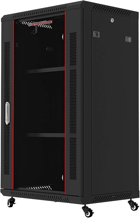 18u 24" Deep Server Rack Cabinet