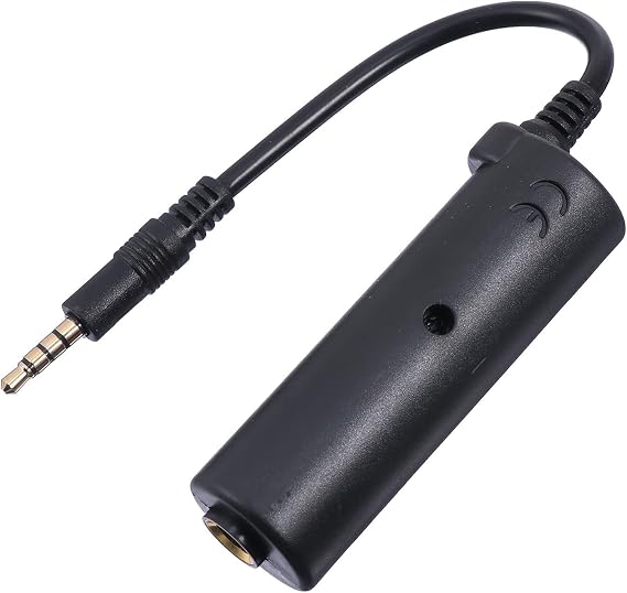Electric Guitar Adapter Interface for Line Instruments and Bass with Instrument Input Compatible with Smartphone Featuring Rubber and Copper Wire Material for Guitar Lovers