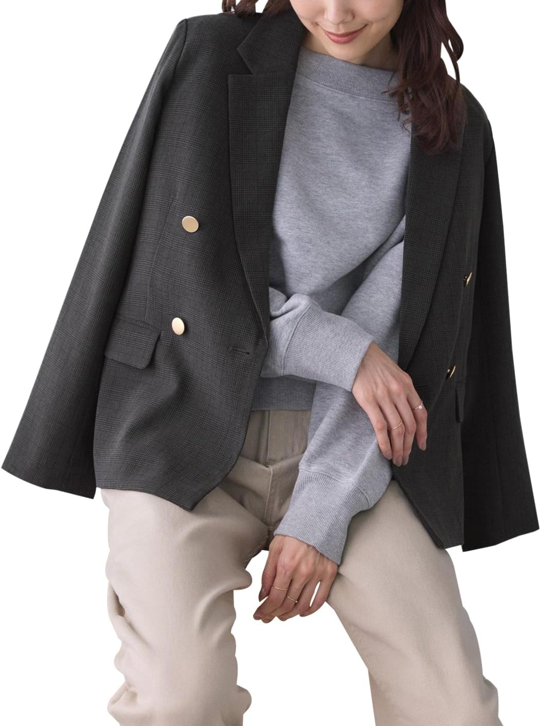 Rope' PICNIC Women's Gold Button Jacket