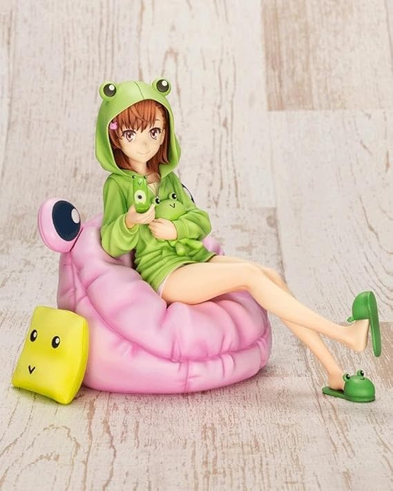 A Certain Scientific Railgun T Misaka Mikoto Gekota-mamire Ver. 1:7 Scale Cute Loli Bishoujo Anime Figure/Doll/Statue/Model Adult Anime Action Figure Boxed Toy PVC 14cm / 5.5 inch Collection