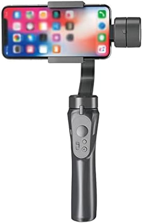 Gimbal Stabilizer For Smartphone, The 3-Axis Handheld Stabiliser, With Face Tracking Motion Equipment, Applicable Models Smart Phones Below 6.4 Inches Stabilizers,YUYANAIAI