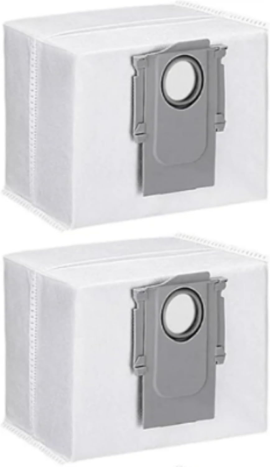 Roborock ile Uyumlu Q5 Max+ /Q5 Pro /Q5 Pro+ /Q7 Max /Q7 Max+ /Q8 Max /Q8 Max+ /S7 Max Ultra /S7 MaxV Ultra /S7 Pro Ultra /S8+/S8 Pro Ultra Robot Süpürge Toz Çöp Torbası Yedek Parça Seti-2 Adet