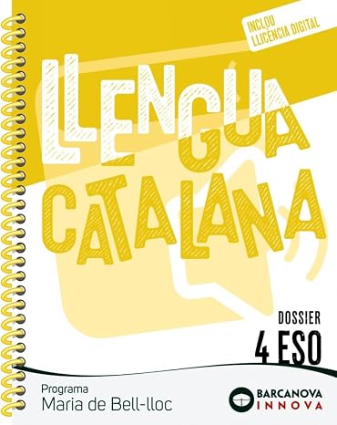 Maria de Bell-lloc 4 ESO. Dossier. Llengua catalana (Innova 2)