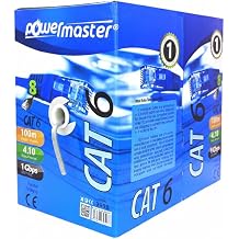 Cat6 23 AWG 100 Metre Ethernet Network Kablosu, Powermaster