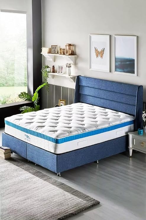Niron Yatak Dry Touch Tek Kişilik Paket Yaylı Lüks Full Ortopedik 90x190 cm