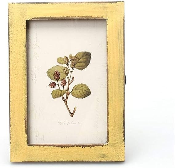 Photo Frames 5 Colores de calidad Vintage foto Marco de decoración de casa de Madera Retro boda recomendación fotos de Adorno de Regalo/yh Wall & Tabletop Frames