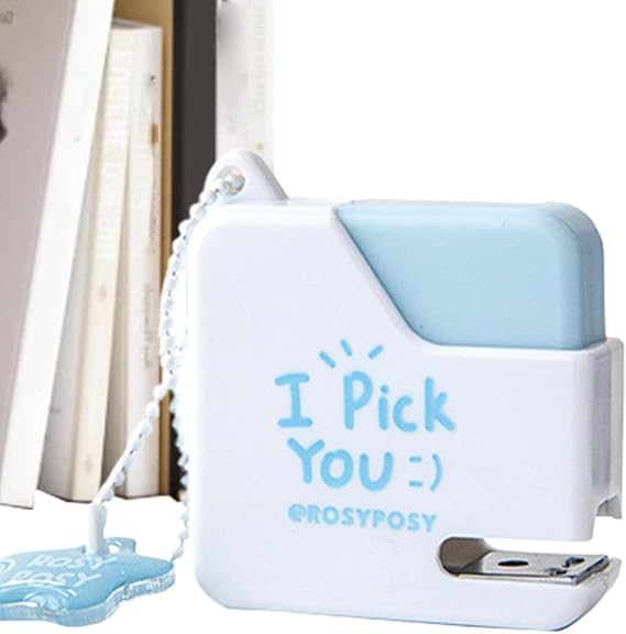 Compact Stapler, Small Stapler, Cute Stapler with Staple | Cute Office Supplies Miniature Stapler Set, Portable Office Supplies Stapler Kit for School