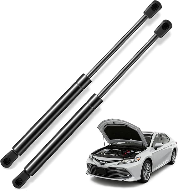 フロントフードストラット フードショック リフトサポート 交換用 2018-2023 トヨタ カムリ ベース/ハイブリッド L/le/se/trd/xle/xse Oem#5344006180 5344007010 2個パック