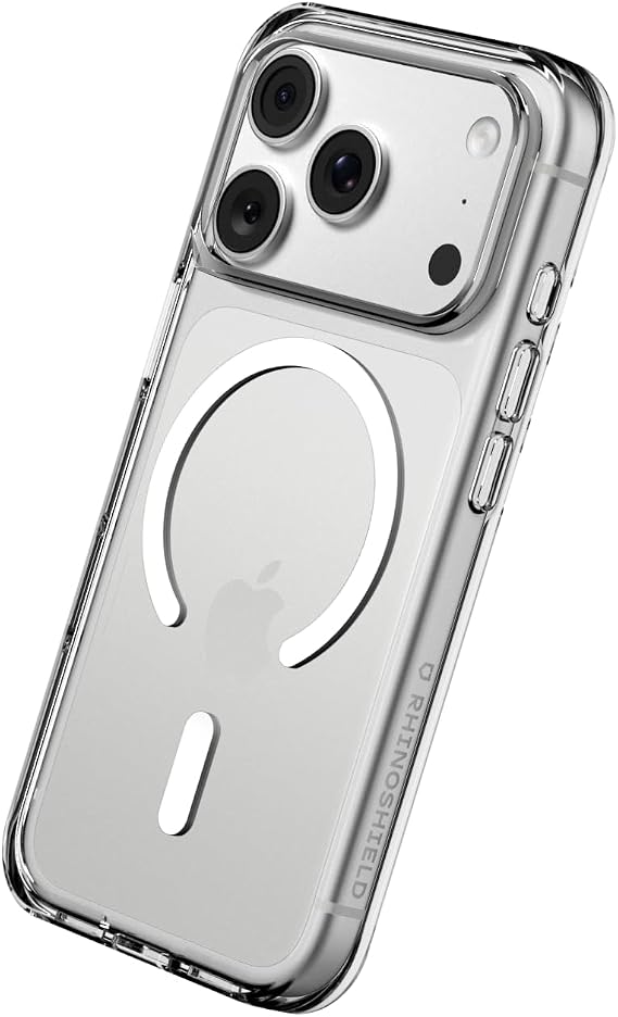 RHINOSHIELD Clear MagSafe Compatible Case for iPhone 18 Pro / 17 Pro