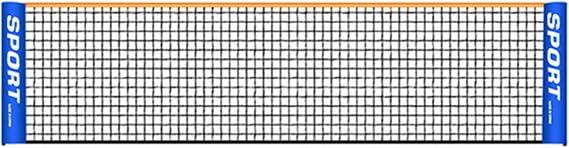 Portable Foldable Badminton Net Folding Adjustable Simple Nylon Training Mesh Volleyball Tennis Nets For Outdoor Indoor Garden Backyard Net 3m/4m/5m/6m