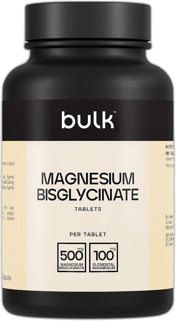 Bulk Magnesium Glycinate Bisglycinate Tablets, 500mg, 180 Tablets