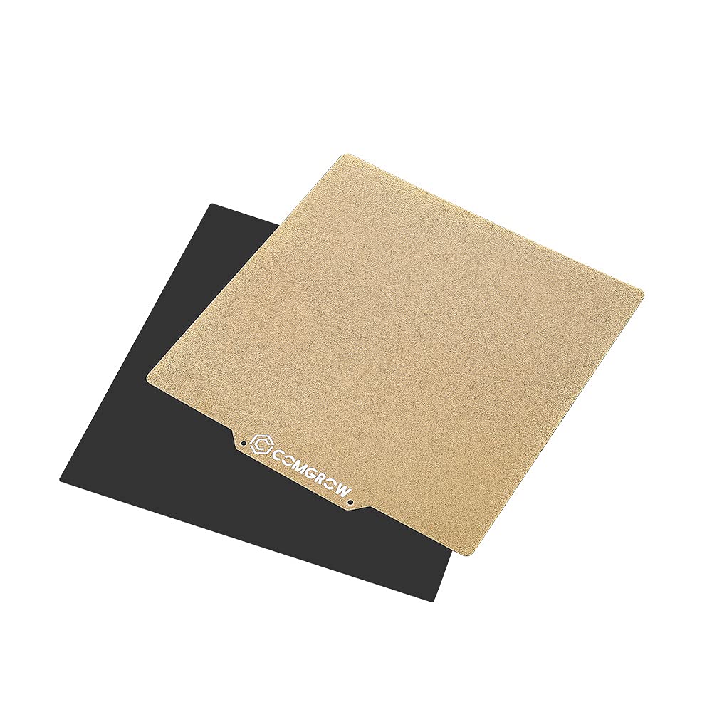 PEI Sheet 235x235 mm, Ender 3 Bed Magnetic Flexible Heated Bed with Adhesive for Creality Ender 3 ProEnder 3 V2Ender 3 S1Ender 3 S1 ProEnder 3 NeoEnder 3 V2 NeoVoxelab Aquila 3D Printer