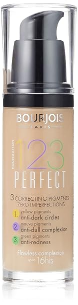 Bourjois Foundation 1 2 3 Perfect 52 Vanilla