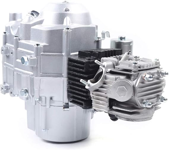 110CC 4ストロークオートエンジンモーター、シングルシリンダーエンジンオートトランスミッション電気スタート 50CC 70CC 90CC 110CC ATV GO Kart 308-999003、2バルブ水平空冷オートエンジン