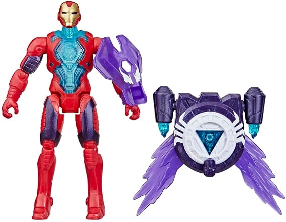 Marvel Avengers VenomVersus Epic World of Action Anti-Venom Iron Man Figure, Black, Red