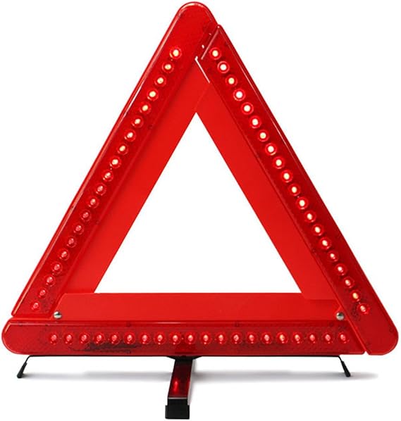 Foldable Warning Triangle LED Car/Roadside Reflective Emergency