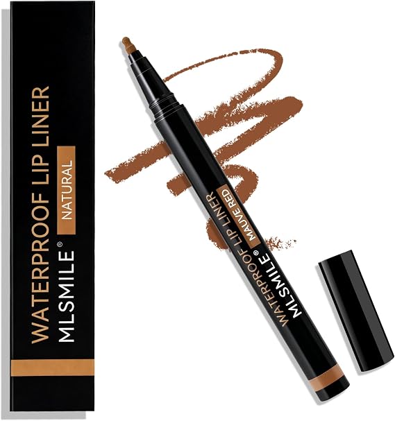 Lip Liner, Waterproof Lip Liner, Everlasting Colour Lip Liner, Matte Finish Lip Liner, Delinead-or Volumizing Effect, Vegan Formula, #06 Pumpkin Caramel