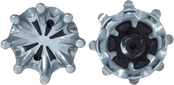 14 Pcs Golf Spikes For Any Shoe - Compatible With ASICS, Adidas, Callaway, Cuater，Ecco，FootJoy, Johnston, New Balance, Nike, Oakley, Puma, SQAIRZ, Under Armour, Fast Twist 3.0