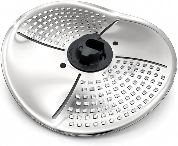 ステンレススチールブレードカバーとピーラーディスク Thermomix TM5 TM6 TM7、2イン1ポテトピーリング、スロークッキングアクセサリーに対応