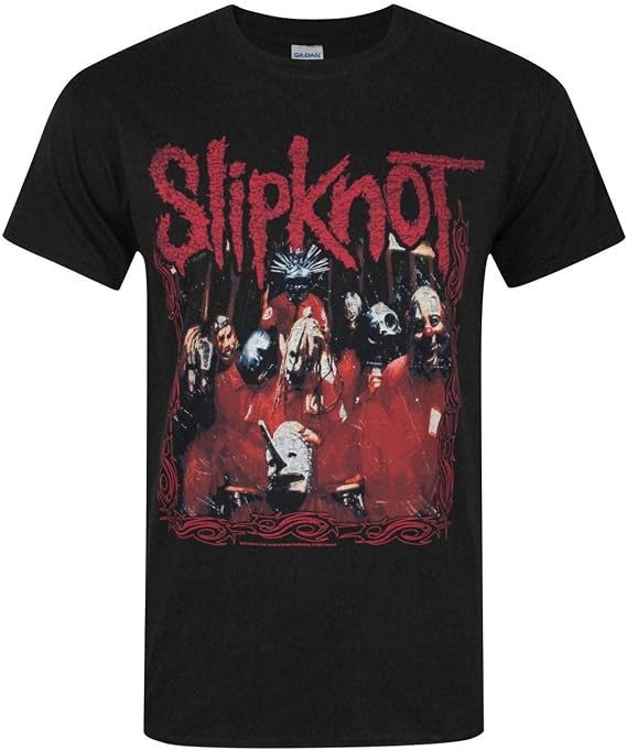 Official Slipknot Band Frame Men's T-Shirt (L)