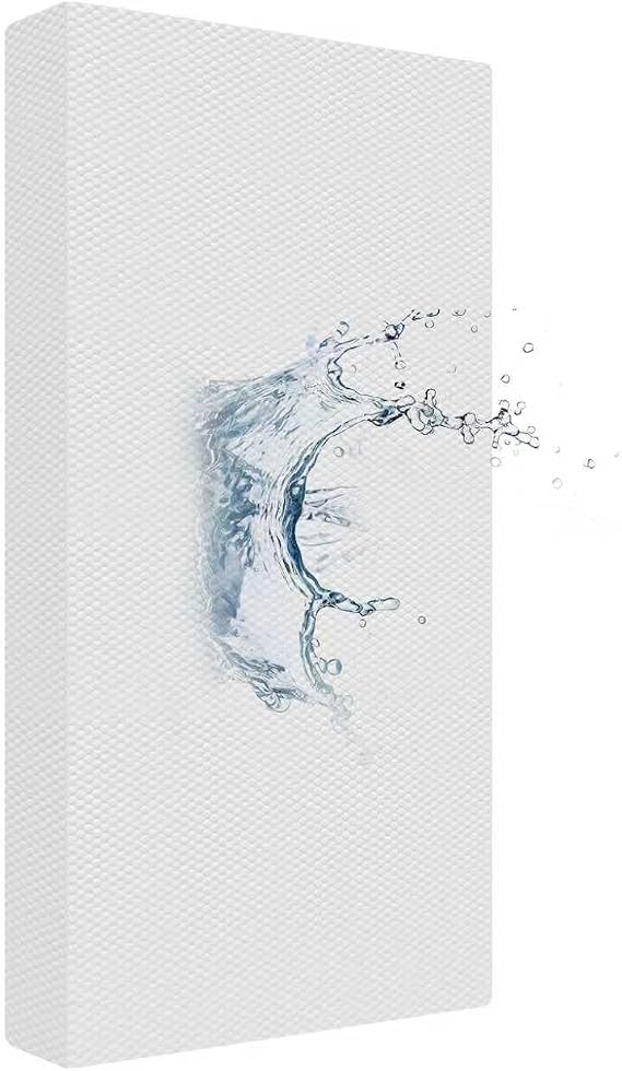 Gwydre Cot Mattress 140x70x10cm | Breathable | Waterproof | Fits for 140 x 70cm Bed | Memory Foam | Washable Removable Cover | BSI Standard Certified