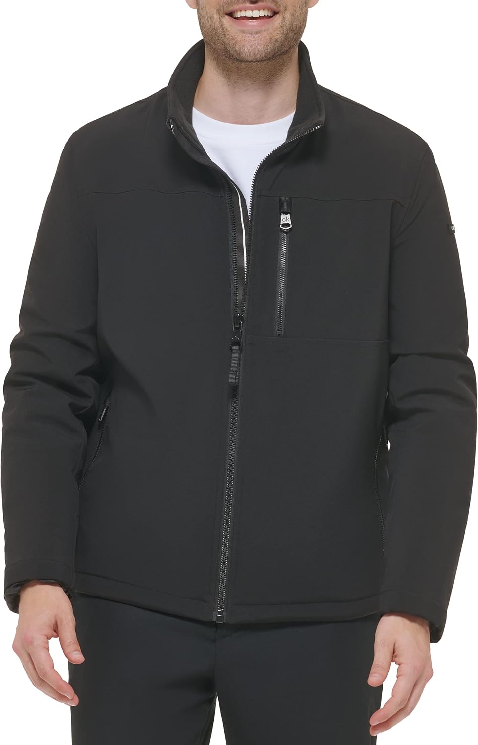 Calvin Klein Men's Coat, Jackets, Soft Shell with Sherpa Lining