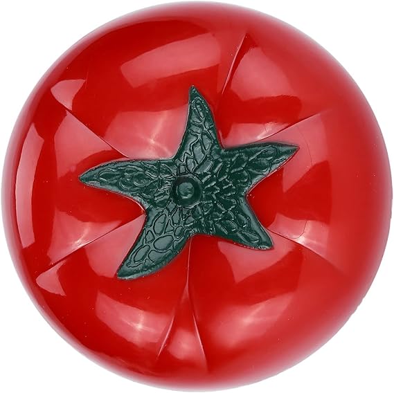 Kitchen Timer, Cooking Timer Tomato Shaped Mechanical 60 Minutes Countdown Timer Kitchen Cooking Vegetable Cartoon Timer Ringing Alarm (Large size 7.2 * 5.5cm)