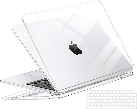 Protective Case for MacBook Air 13.6 with M5/M4/M3/M2, Transparent